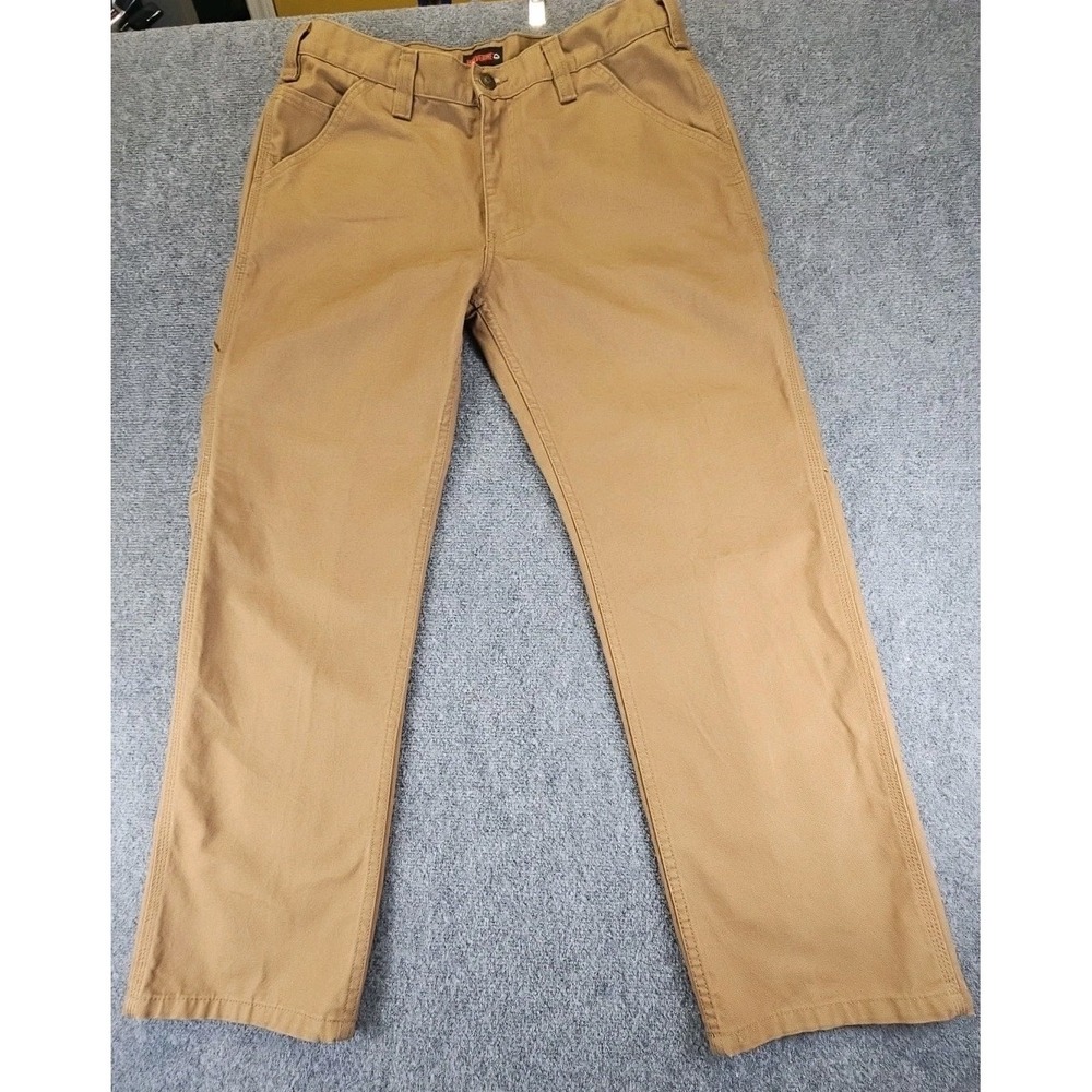 Wolverine Carpenter Pants Canvas Mens Sz 34X30 Workwear Utility Excellent 1411